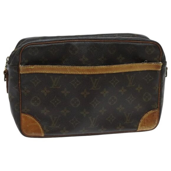 LOUIS VUITTON Monogram Trocadero 30 Shoulder Bag - Picture 1 of 15